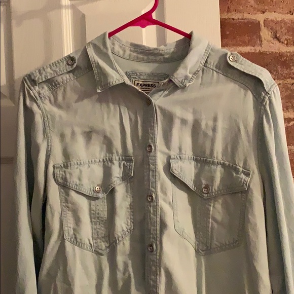 Express Jean Button Up - Picture 8 of 9